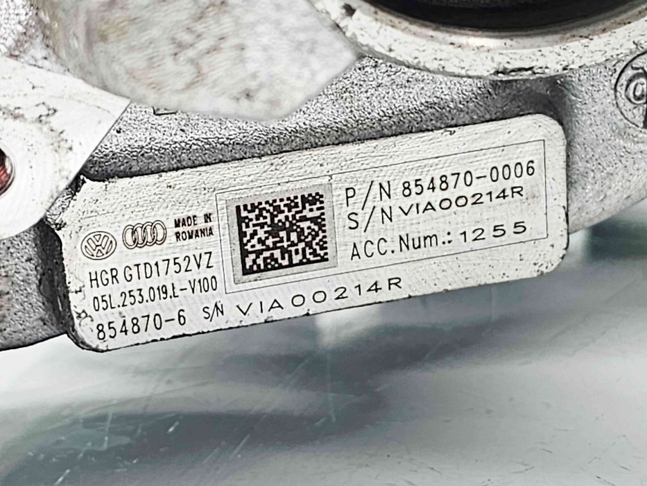 Turbina  AUDI A4 (8W2, B9) [Fabr 2015-prezent] 05L253019L 2.0 TDI DFBA