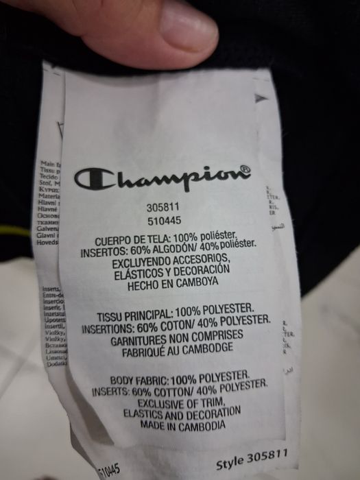 Худи  на мальчика бренд Champion