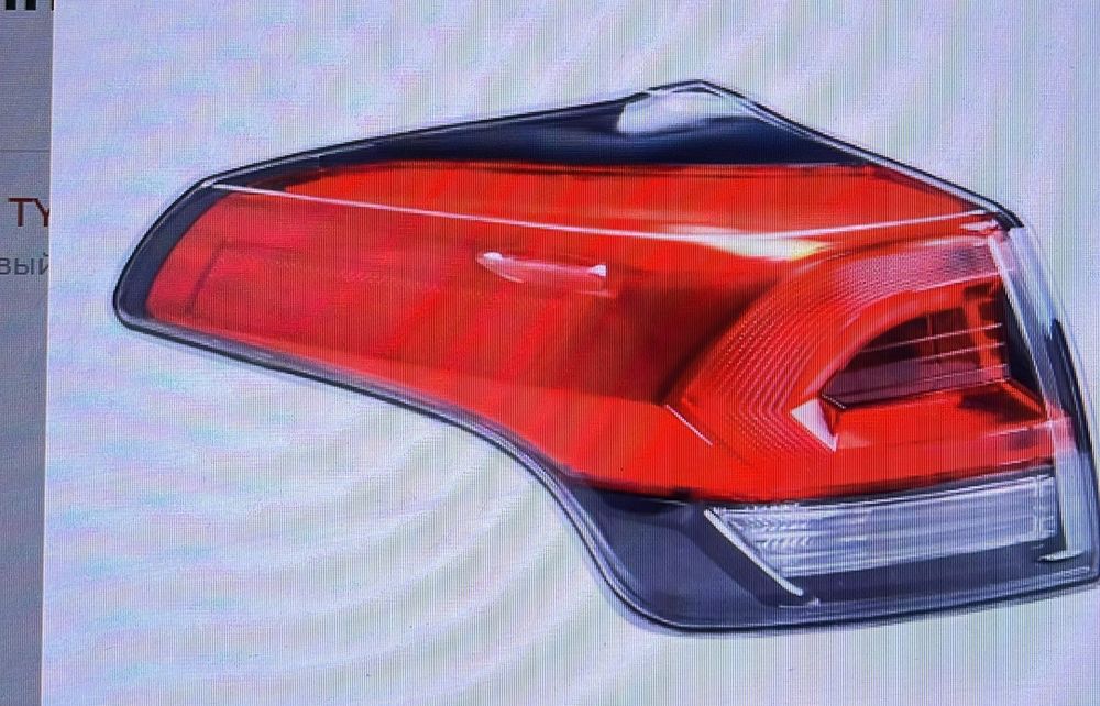 Фара рав4 левая задняя