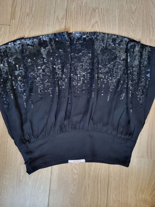 Fustă femei scurtă cu paiete