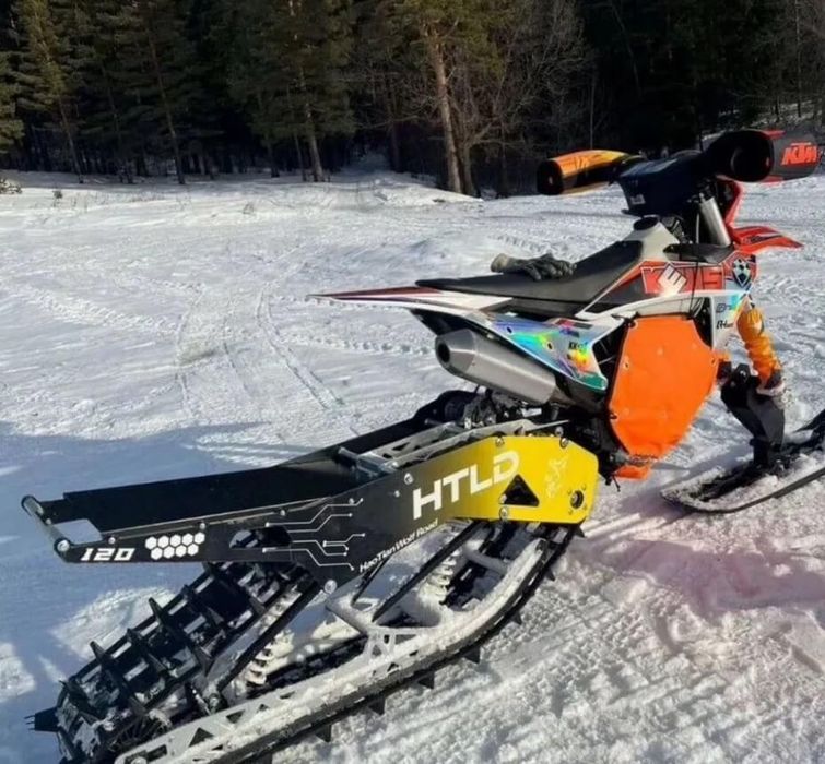 Сноубайк, гусянка Htld 120
