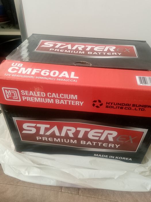 Аккумулятор б/у. В хорошем состоянии.