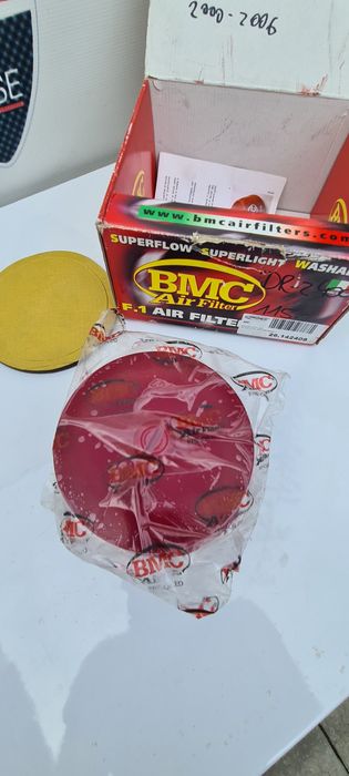 Filtru aer sport BMC nou Suzuki DRZ 400 , stop suport numar