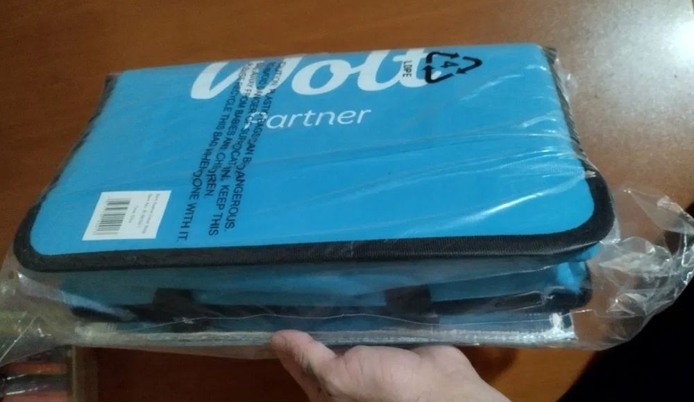 Сумка  для доставки Wolt