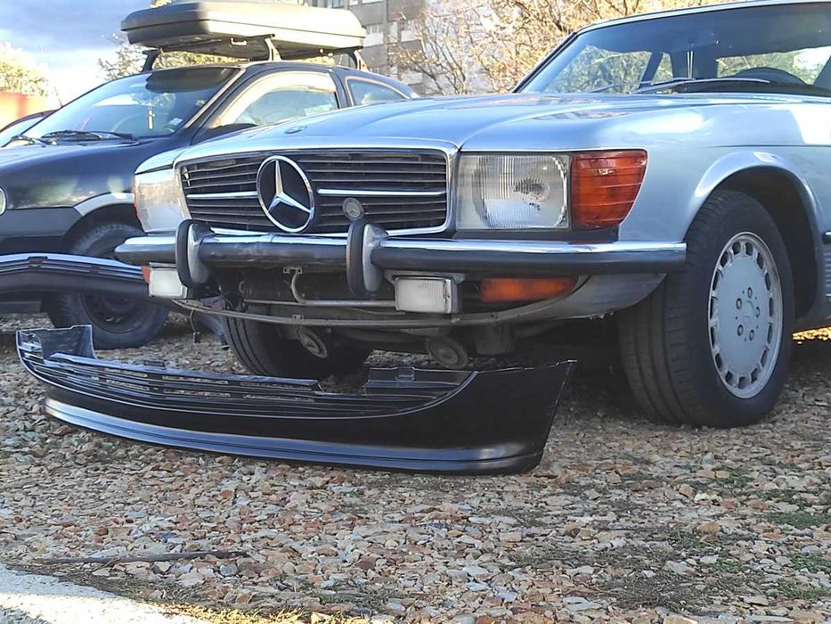 Спойлер за предна броня за MERCEDES SL R107 facelift