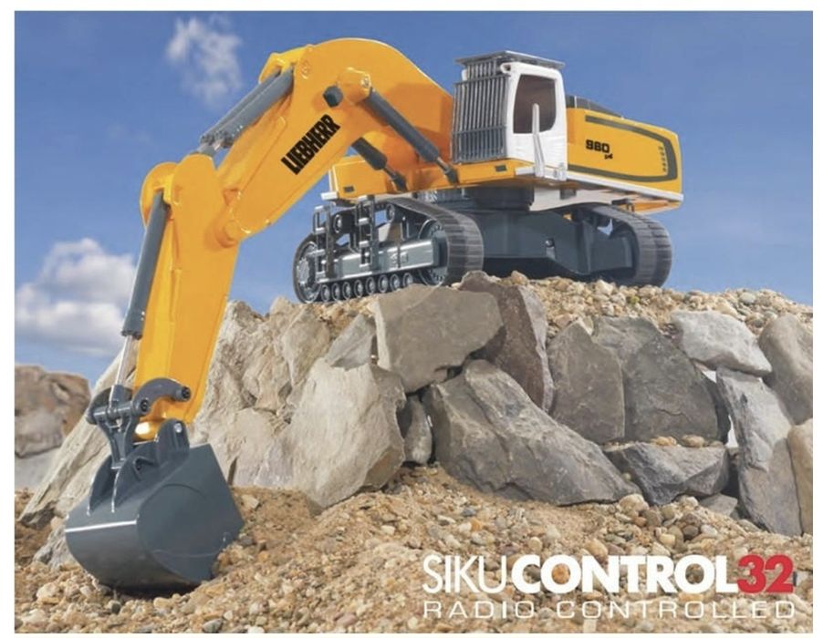 Super ofertă Machetă Excavator Liebherr Siku RTR 1:32