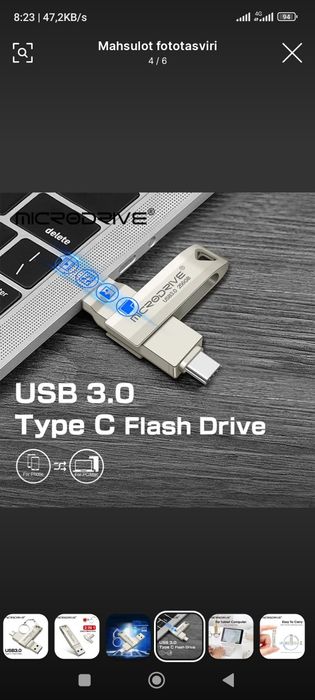 Fleshka -tashqi xotira.