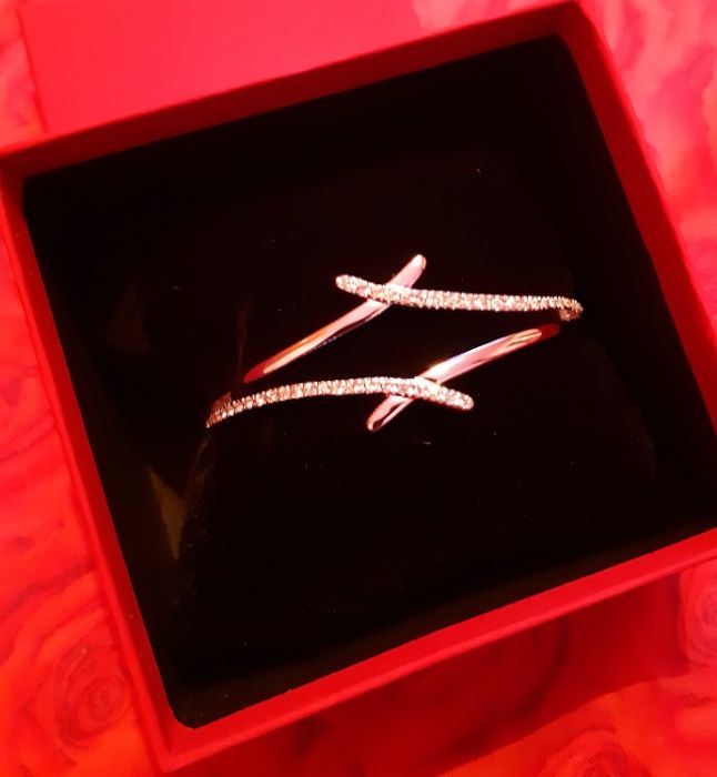 Bratara Oliver Weber rodinata si decorata cu cristale swarovski