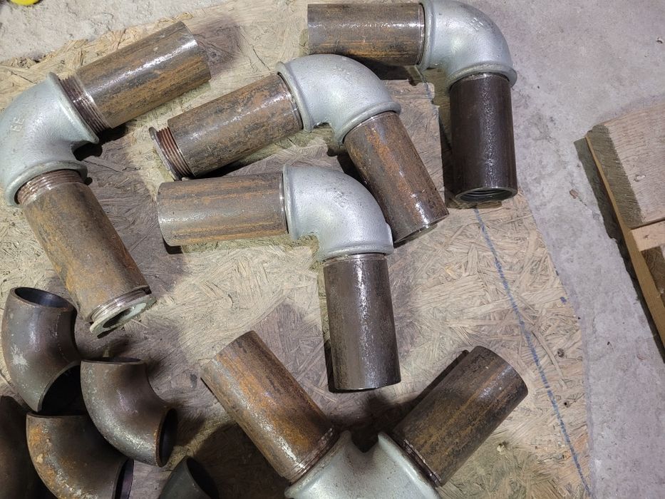 Шаровый краны, флянцы, отводы