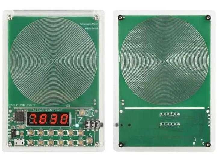 Регулируем Широкочестотен Генератор Шуманов Резонатор на Шуман 7.83 Hz