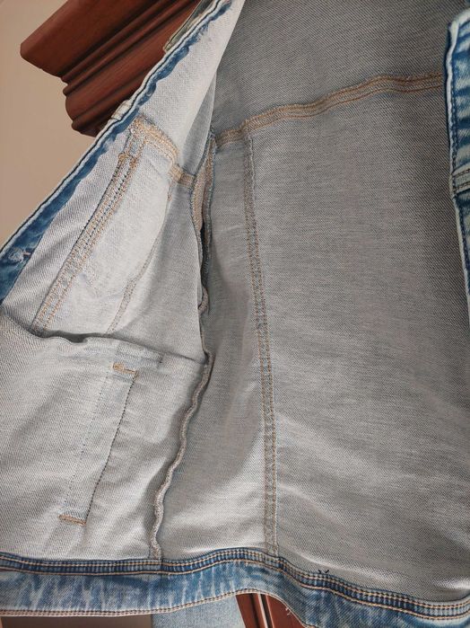 Дънково яке за 10-11 годишно дете