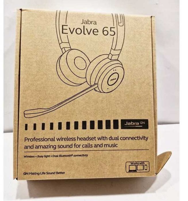 Casti Wireless Jabra Evolve 65 - Produs Nou