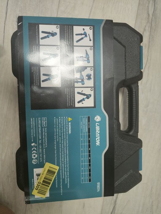 Set profesional LIBRATON pentru nituri filetate (Rivnut) M5–M12 – Ca nou

Vând set profesional