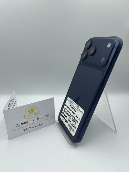 Iphone 17ProMax 256Gb / 100% Bat / FACTURA/GARANTIE #50662