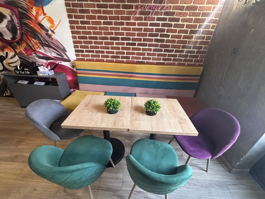 Vand mobilier cafenea/bar