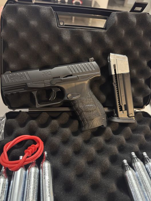 Pistol  Walther PPQ M2 T4E  cal.43 , 5 - 7,5 J