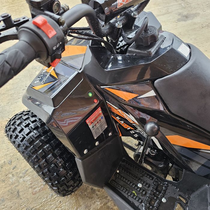 ATV KXD copii 125cc D-N-R GALBEN