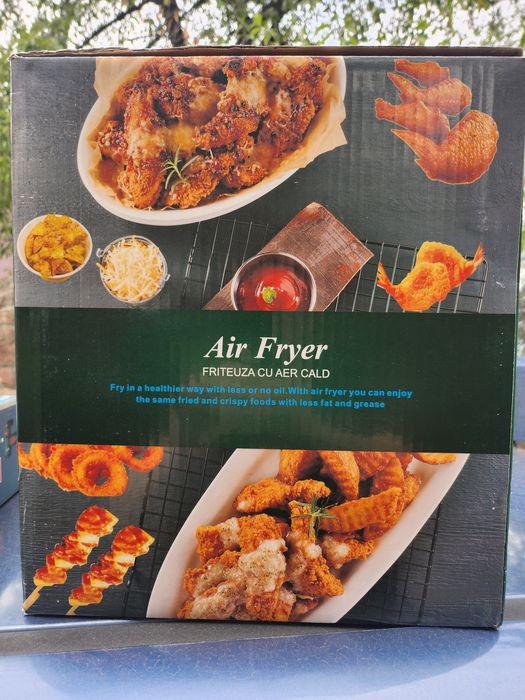 Електрически 6-литров уред за готвене Air Fryer с горещ въздух