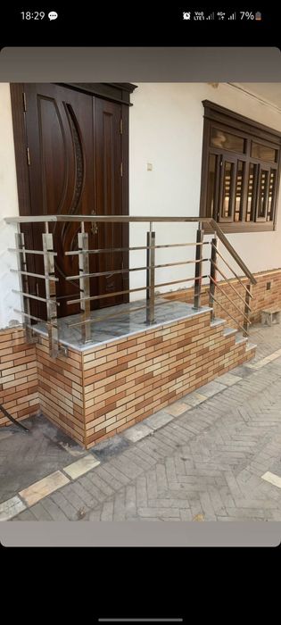 Нержавейка.  Nerjaveyka. Perila. Гардеробная вешалка