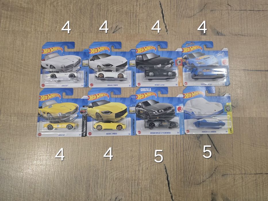 Hot wheels колички