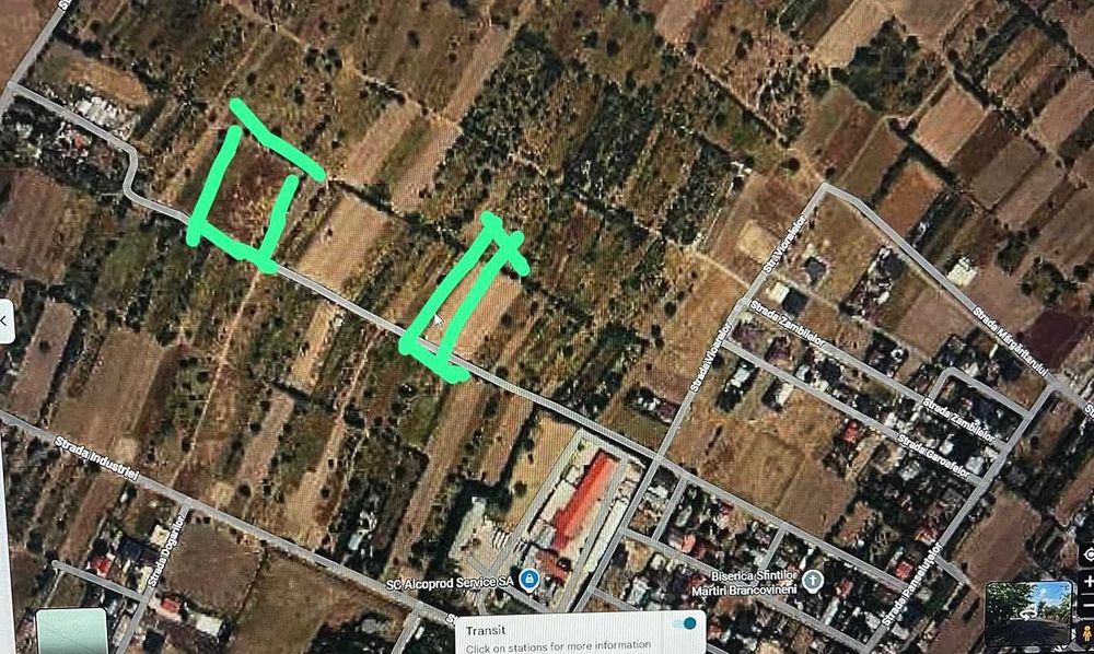 Terenuri extravilane Urziceni (Zona Peste Linie / Alcoprod) • 2332 mp și 4696 mp