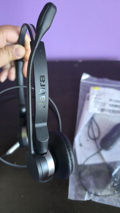 Слушалки Jabra BIZ 2300 QD Duo + кабел Jabra avaya