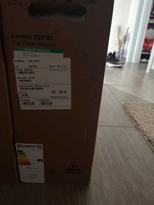 LENOVO D27-30 27 inch FHD VA 4ms 250cd/m 75Hz VGA HDMI FHD 1920x1080