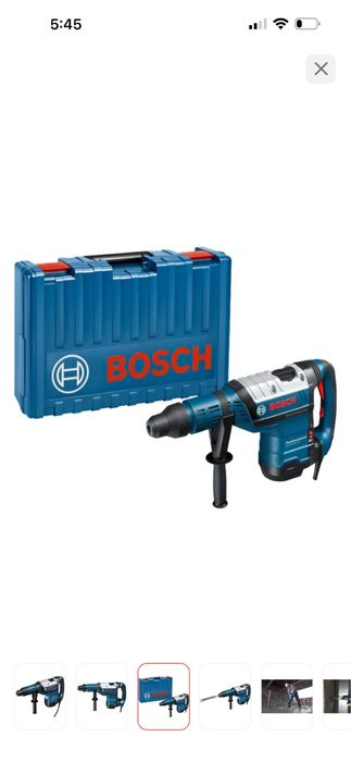 Перфоратор Bosch 8-45 DV Professional