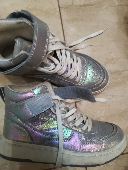 Зара Zara момиче високи маратонки 35р