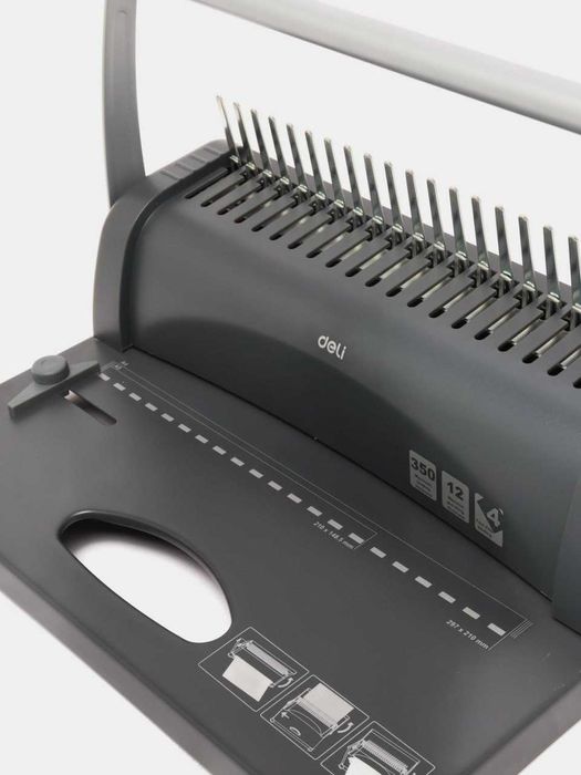 Машина для переплета, сш 350л. проб. 12л.  А4 Deli 3871 ОРИГИНАЛ !!!