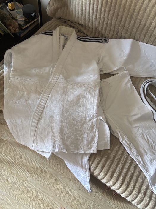 Кимоно белое 180 см Adidas