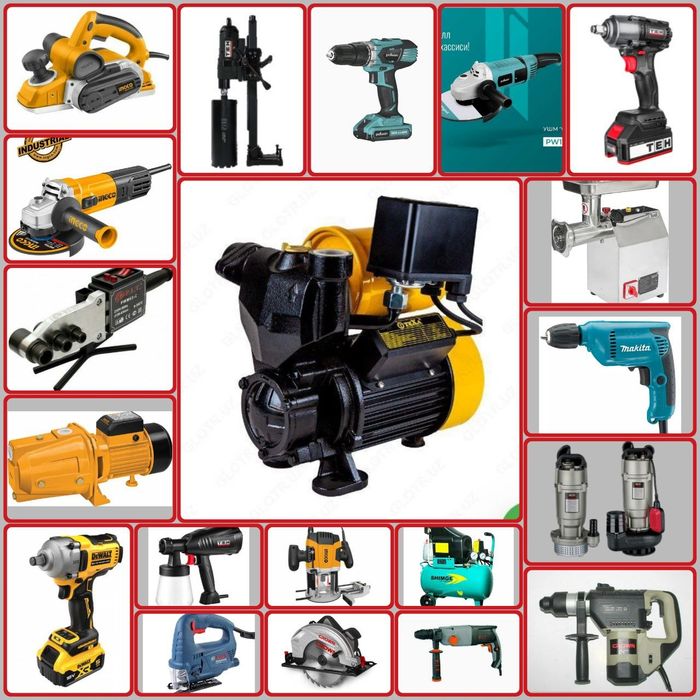 Ustaxona universal tamirlash Eliktro va Benzinovoy insturmentlar remon