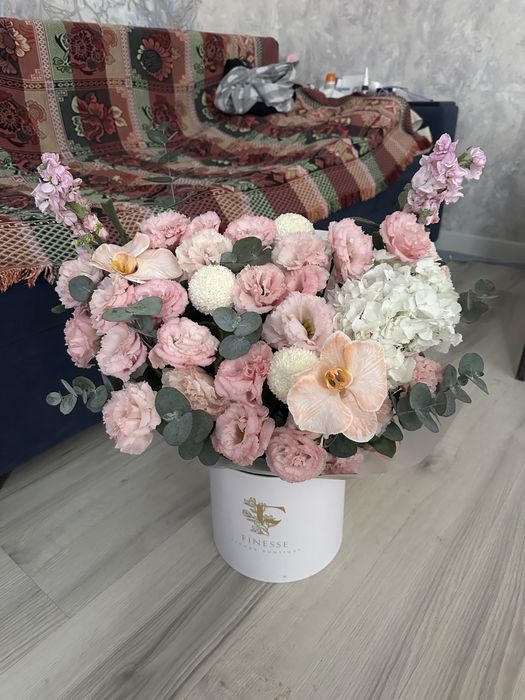 Свежие цветы отт finesse