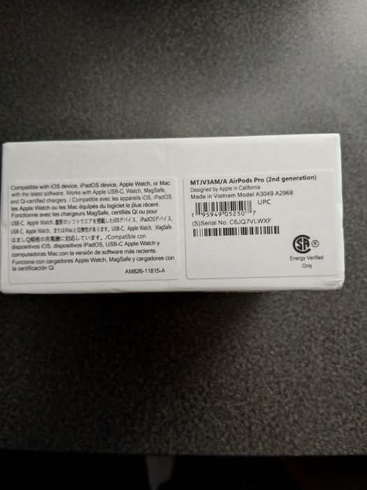Airpods pro 2 (resigilate) nefolosite