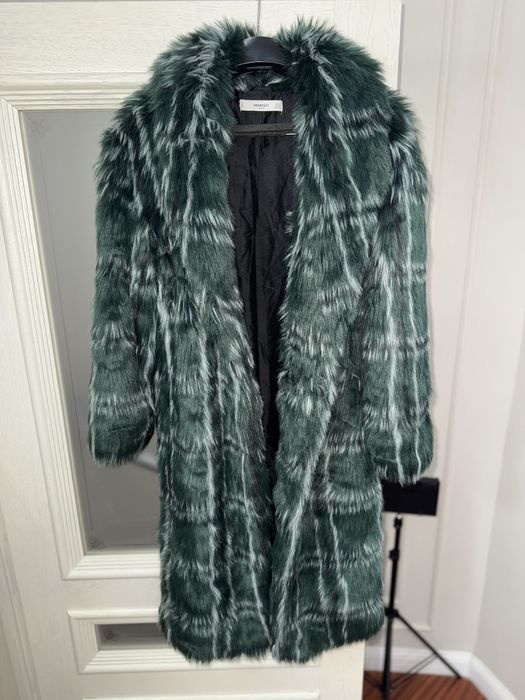 Эко шуба MANGO осень-зима
