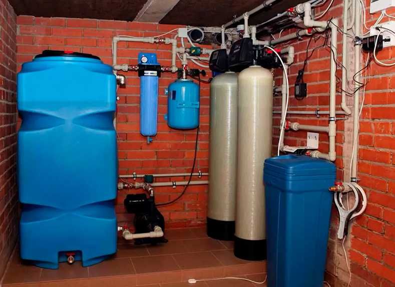 Установка систем очистки воды