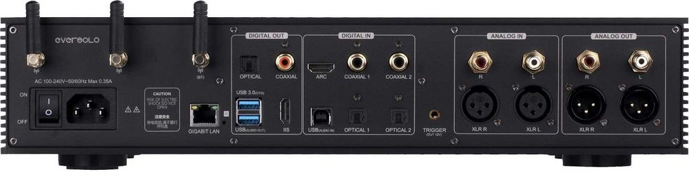 Vand DAC music streamer preamp Eversolo DMP-A8