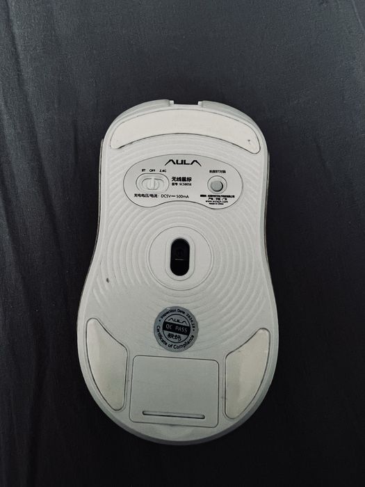 Мышка aula  белая