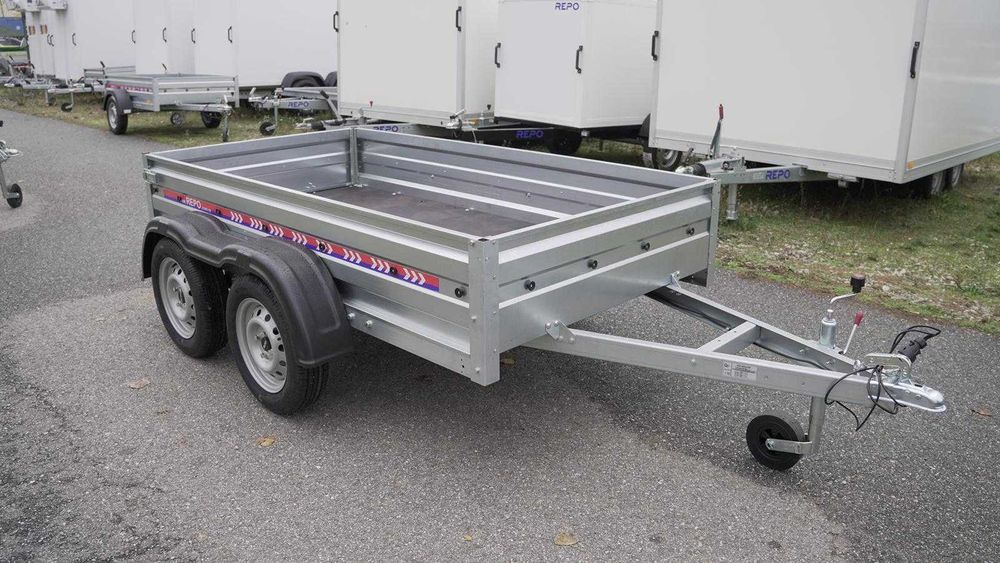 Remorca Dublu Ax Repo Oferta Tandem 750 Kg RAR, nr Rosu CADOU 6190 RON