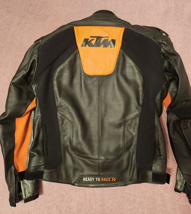Geaca moto pantaloni moto piele Alpinestars KTM combinezon 2 piese L