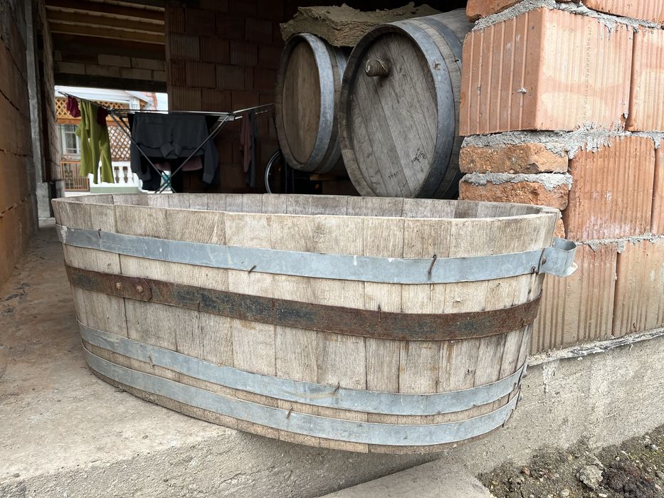 Povilisca si calcatoare pentru struguri din lemn de  stejar