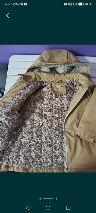 Куртка Zara 3-4 года