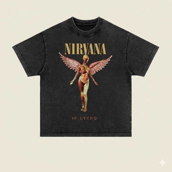 Nirvana Vintage Oversize Tee/Винтажная футболка оверсайз от Nirvana