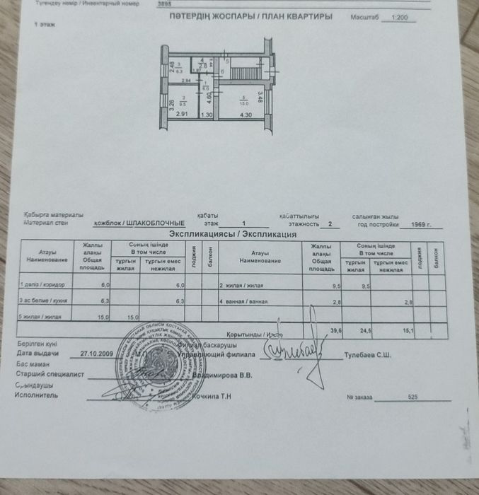 Продается двухкомнатная квартира