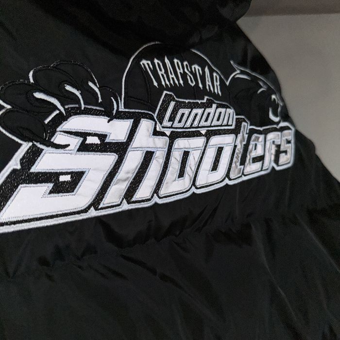 Trapstar Shooters Hooded Puffer Reflective Jacket Зимно Яке Палто