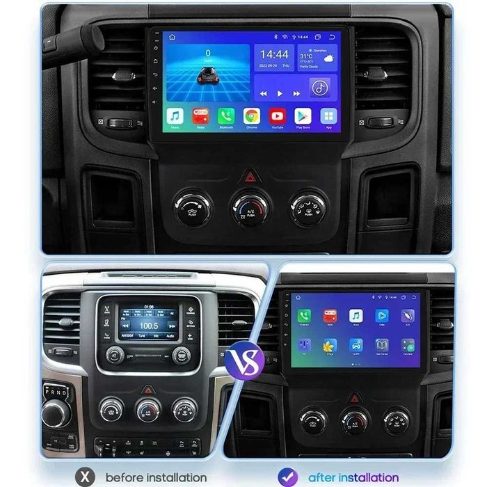 Dodge RAM 1500 2012г-2019г Мултимедия Навигация Android