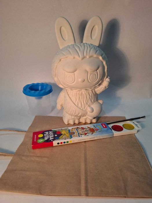 копилка лабубу для рисование