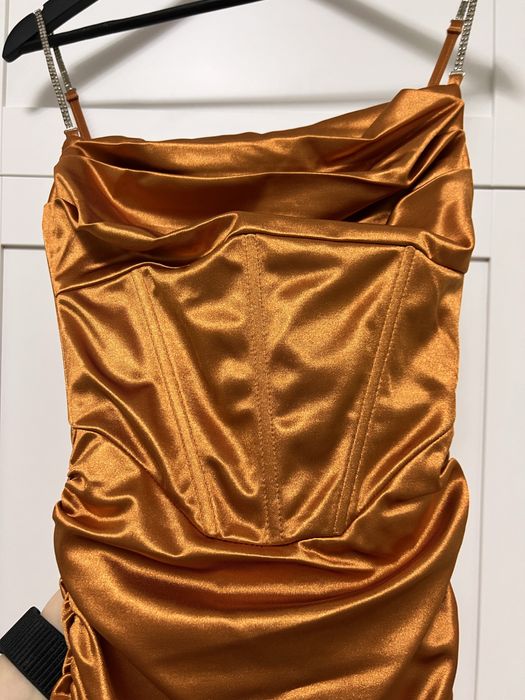 Rochie ocazie mulata scrunch