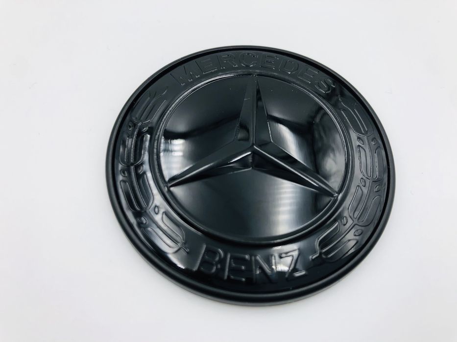 Emblema Mercedes Full Black capota