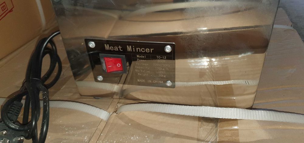 Reducere Masina tocat carne 120kg inox profesional-TRANSPORT GRATUIT
